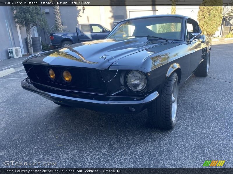 Raven Black / Black 1967 Ford Mustang Fastback