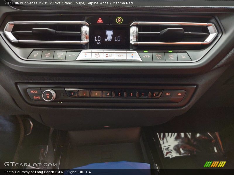 Alpine White / Magma Red 2021 BMW 2 Series M235 xDrive Grand Coupe