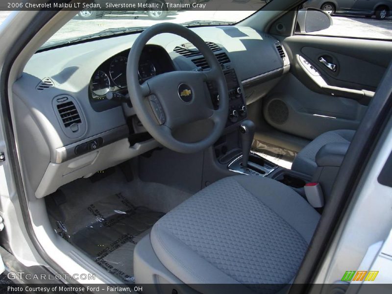Silverstone Metallic / Titanium Gray 2006 Chevrolet Malibu LT Sedan