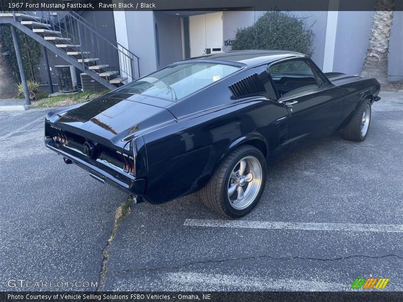 Raven Black / Black 1967 Ford Mustang Fastback