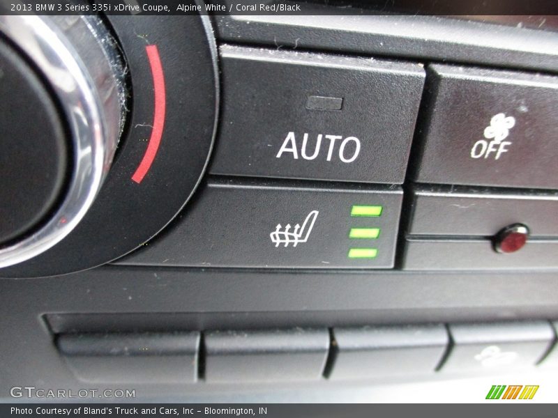 Alpine White / Coral Red/Black 2013 BMW 3 Series 335i xDrive Coupe