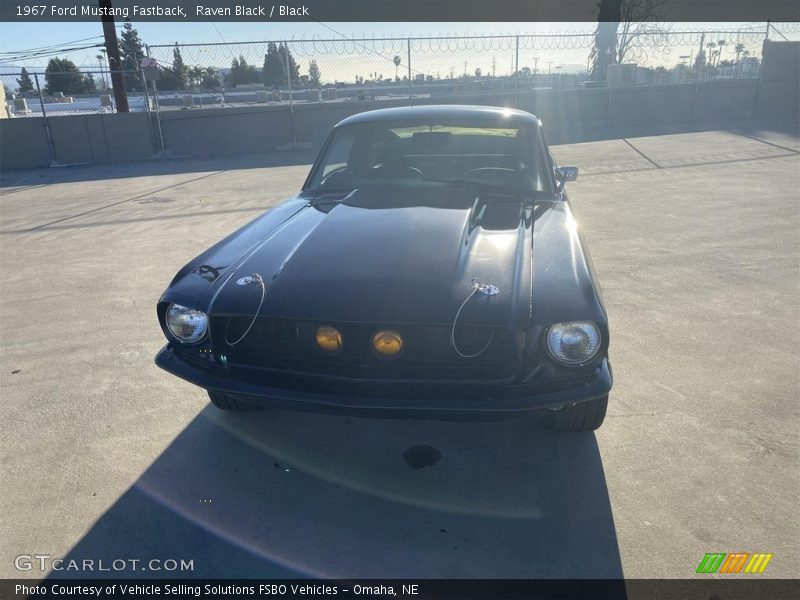 Raven Black / Black 1967 Ford Mustang Fastback