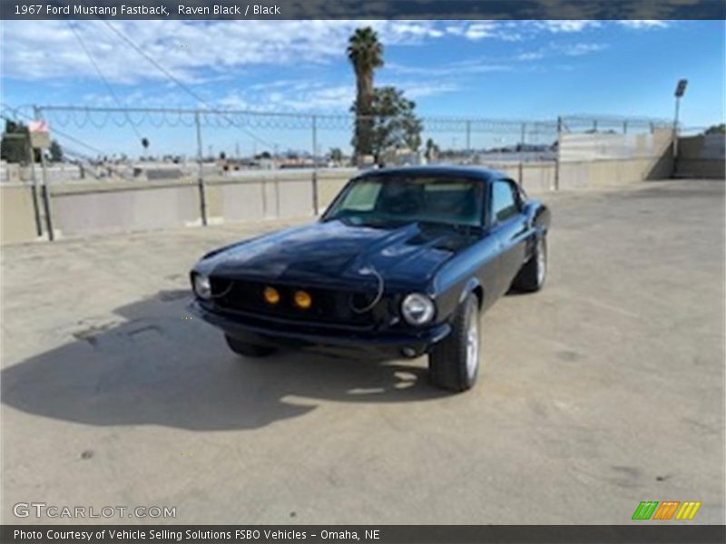 Raven Black / Black 1967 Ford Mustang Fastback