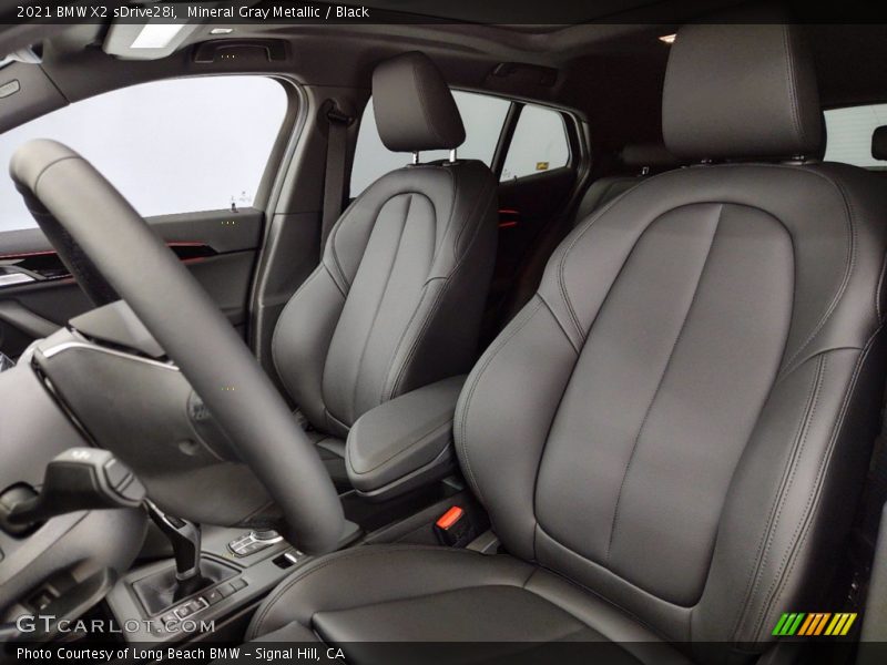 Mineral Gray Metallic / Black 2021 BMW X2 sDrive28i
