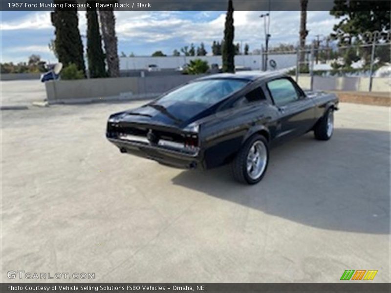 Raven Black / Black 1967 Ford Mustang Fastback