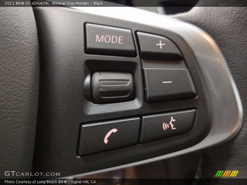 Mineral Gray Metallic / Black 2021 BMW X2 sDrive28i