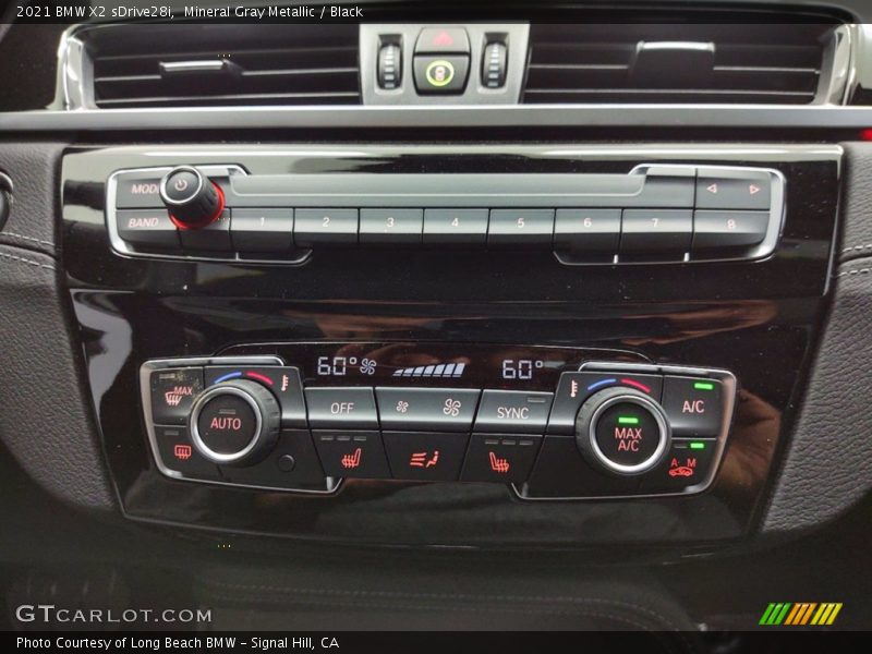 Mineral Gray Metallic / Black 2021 BMW X2 sDrive28i