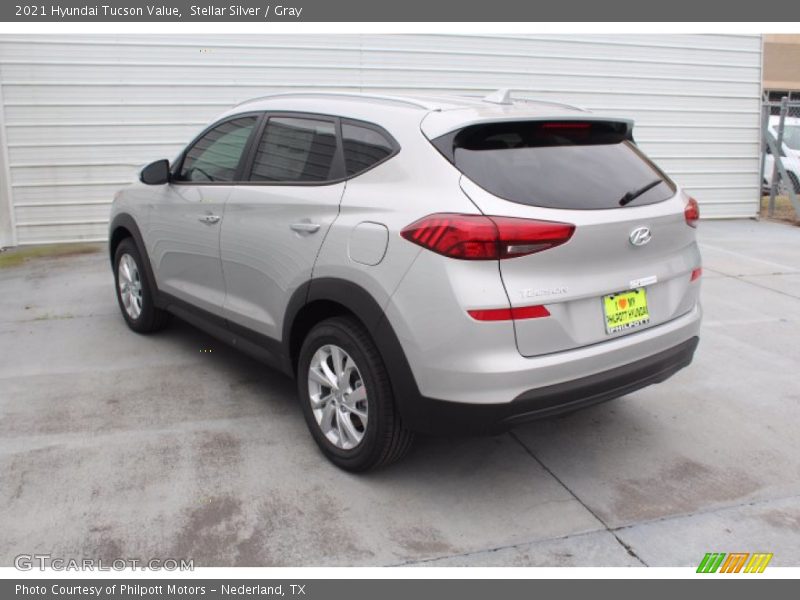 Stellar Silver / Gray 2021 Hyundai Tucson Value