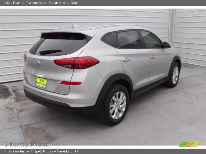 Stellar Silver / Gray 2021 Hyundai Tucson Value