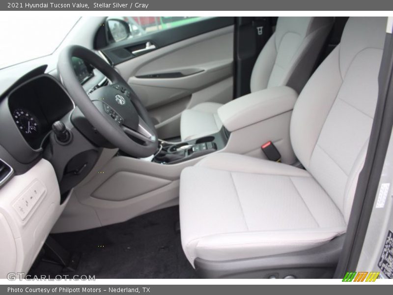 Stellar Silver / Gray 2021 Hyundai Tucson Value