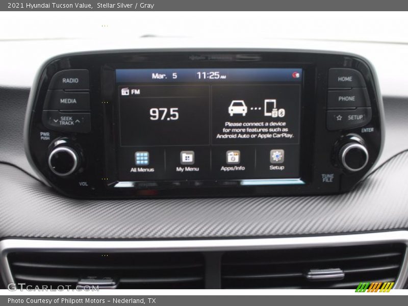 Stellar Silver / Gray 2021 Hyundai Tucson Value