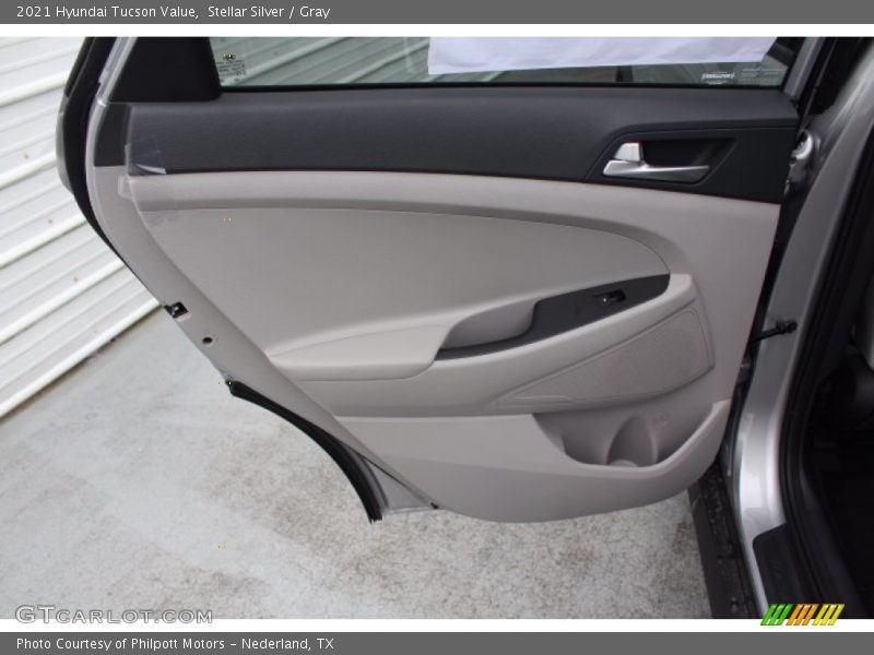 Stellar Silver / Gray 2021 Hyundai Tucson Value
