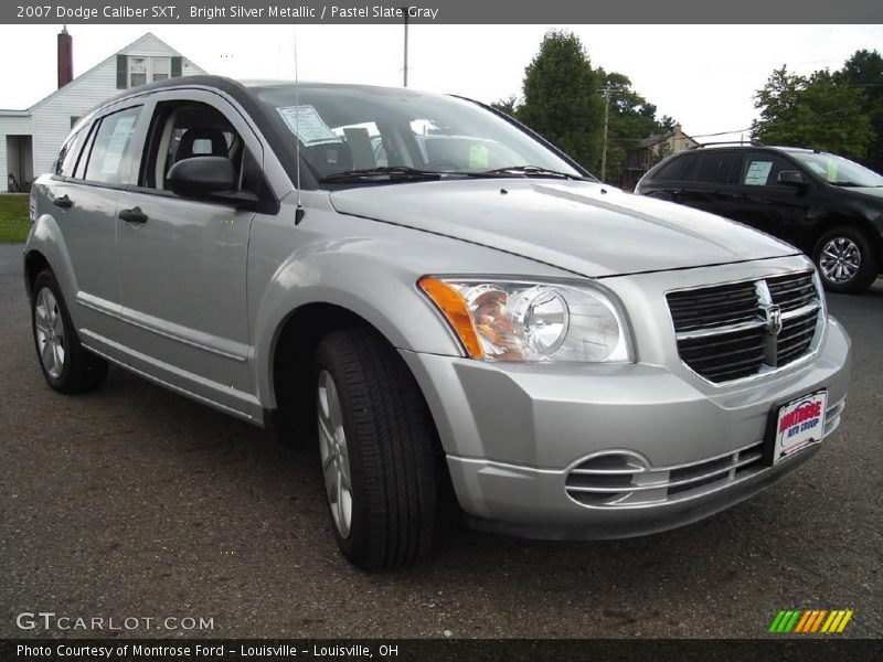 Bright Silver Metallic / Pastel Slate Gray 2007 Dodge Caliber SXT