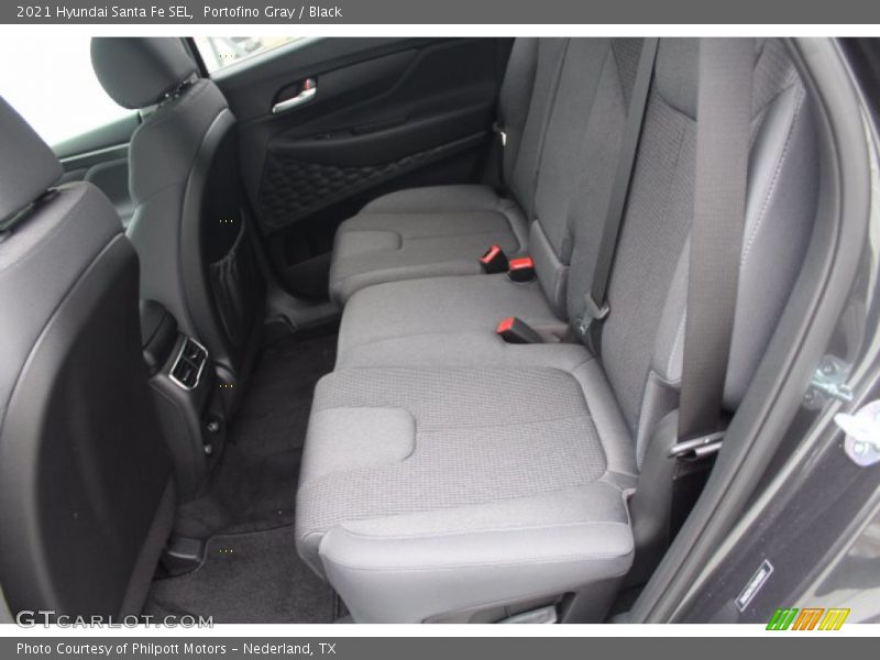 Portofino Gray / Black 2021 Hyundai Santa Fe SEL