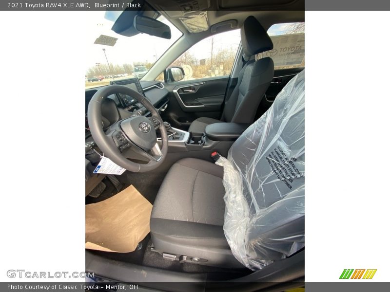 Blueprint / Black 2021 Toyota RAV4 XLE AWD