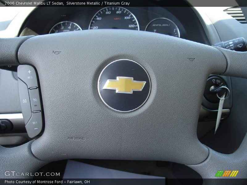 Silverstone Metallic / Titanium Gray 2006 Chevrolet Malibu LT Sedan