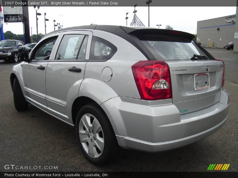 Bright Silver Metallic / Pastel Slate Gray 2007 Dodge Caliber SXT
