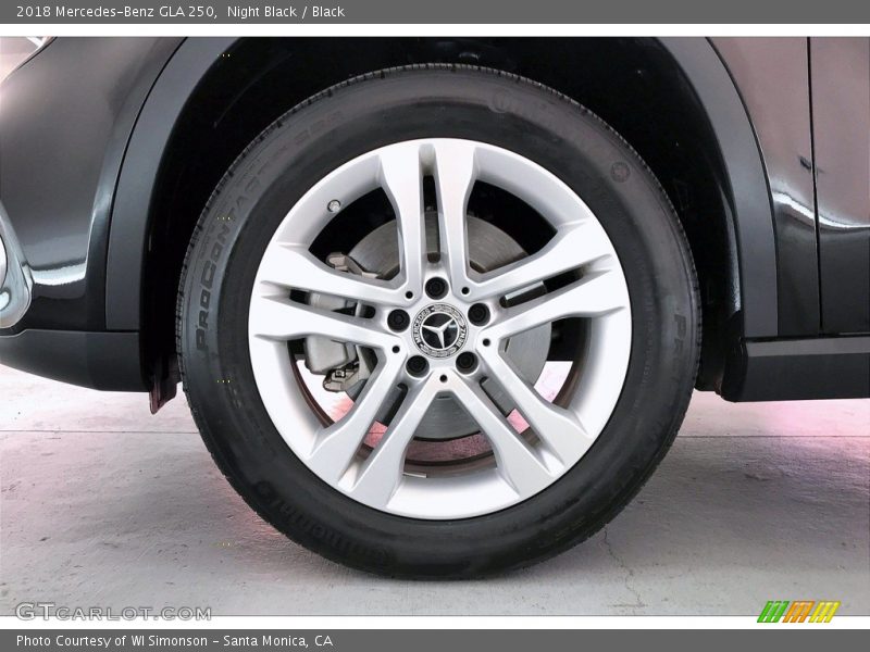 Night Black / Black 2018 Mercedes-Benz GLA 250