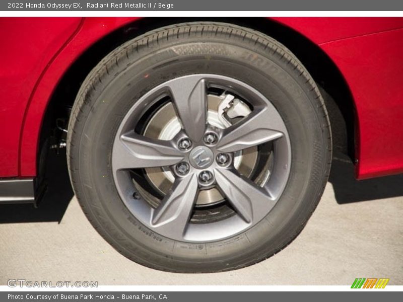  2022 Odyssey EX Wheel