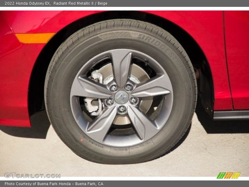  2022 Odyssey EX Wheel