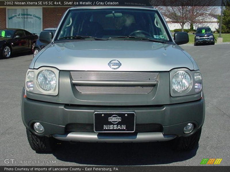 Silver Ice Metallic / Gray Celadon 2002 Nissan Xterra SE V6 SC 4x4