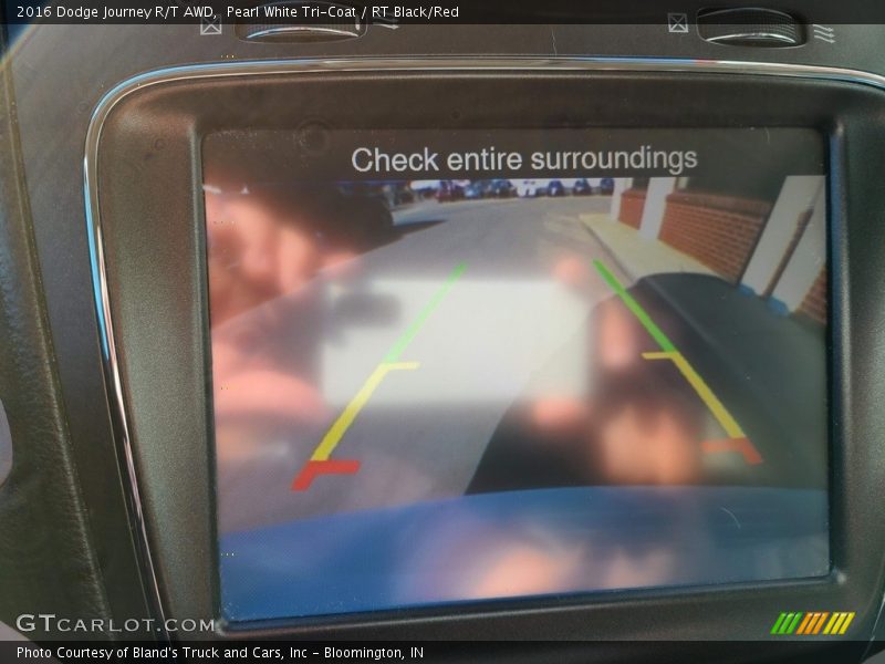 Pearl White Tri-Coat / RT Black/Red 2016 Dodge Journey R/T AWD