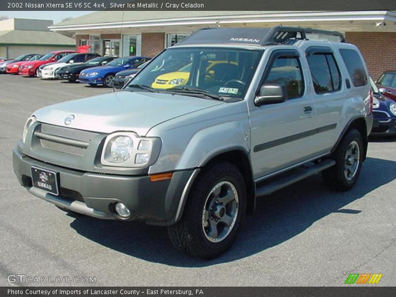 Silver Ice Metallic / Gray Celadon 2002 Nissan Xterra SE V6 SC 4x4