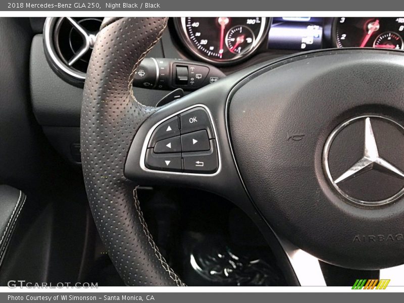 Night Black / Black 2018 Mercedes-Benz GLA 250
