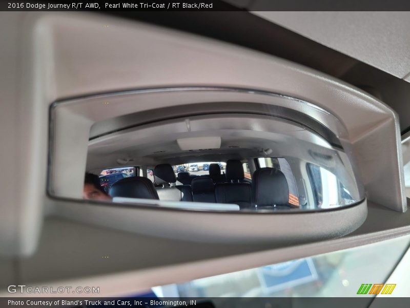Pearl White Tri-Coat / RT Black/Red 2016 Dodge Journey R/T AWD