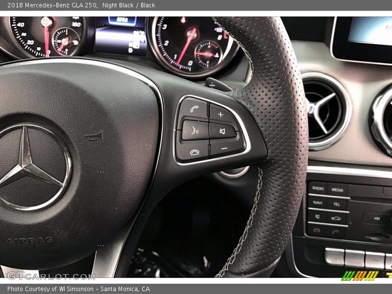 Night Black / Black 2018 Mercedes-Benz GLA 250