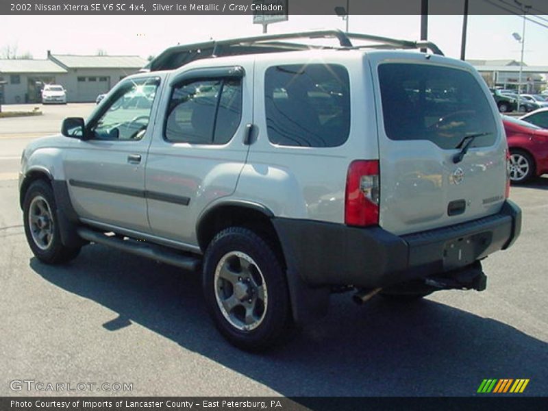 Silver Ice Metallic / Gray Celadon 2002 Nissan Xterra SE V6 SC 4x4