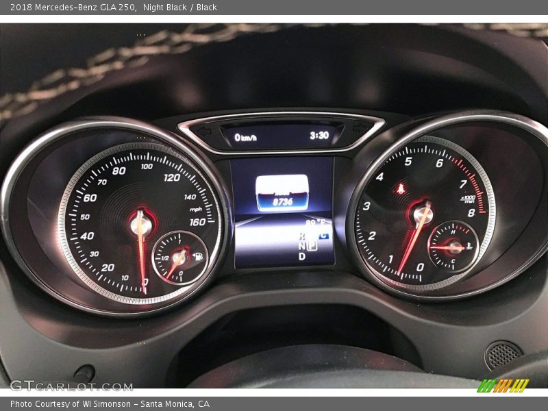 Night Black / Black 2018 Mercedes-Benz GLA 250