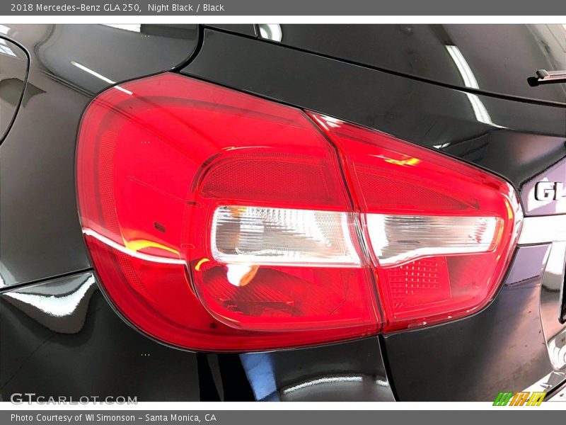 Night Black / Black 2018 Mercedes-Benz GLA 250