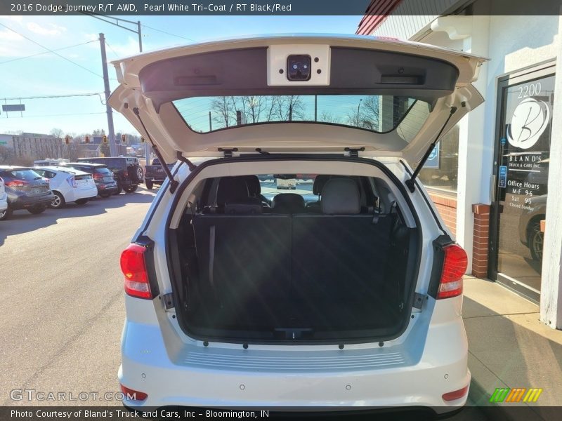 Pearl White Tri-Coat / RT Black/Red 2016 Dodge Journey R/T AWD