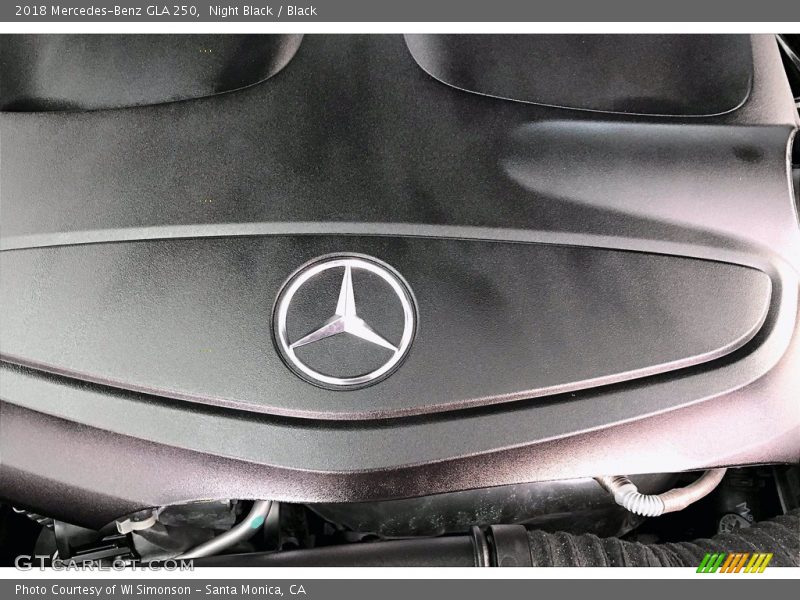 Night Black / Black 2018 Mercedes-Benz GLA 250