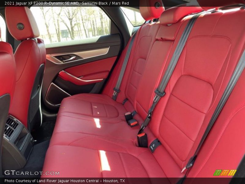 Santorini Black / Mars Red 2021 Jaguar XF P300 R-Dynamic SE AWD