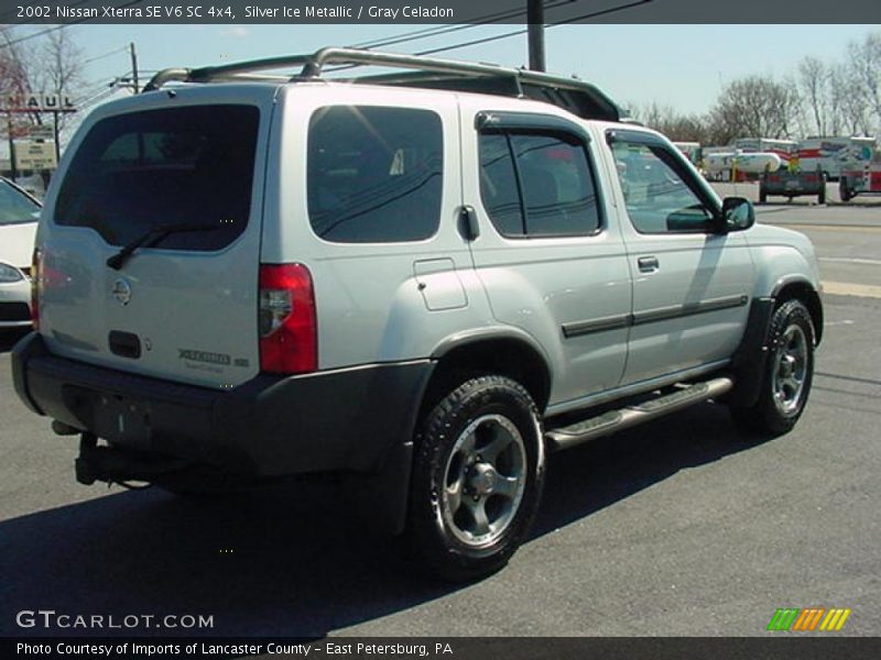 Silver Ice Metallic / Gray Celadon 2002 Nissan Xterra SE V6 SC 4x4