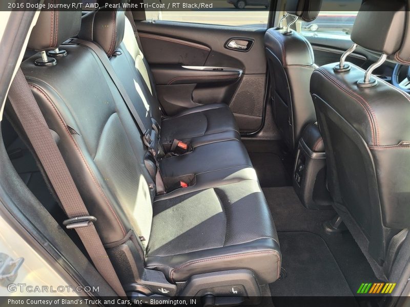 Pearl White Tri-Coat / RT Black/Red 2016 Dodge Journey R/T AWD