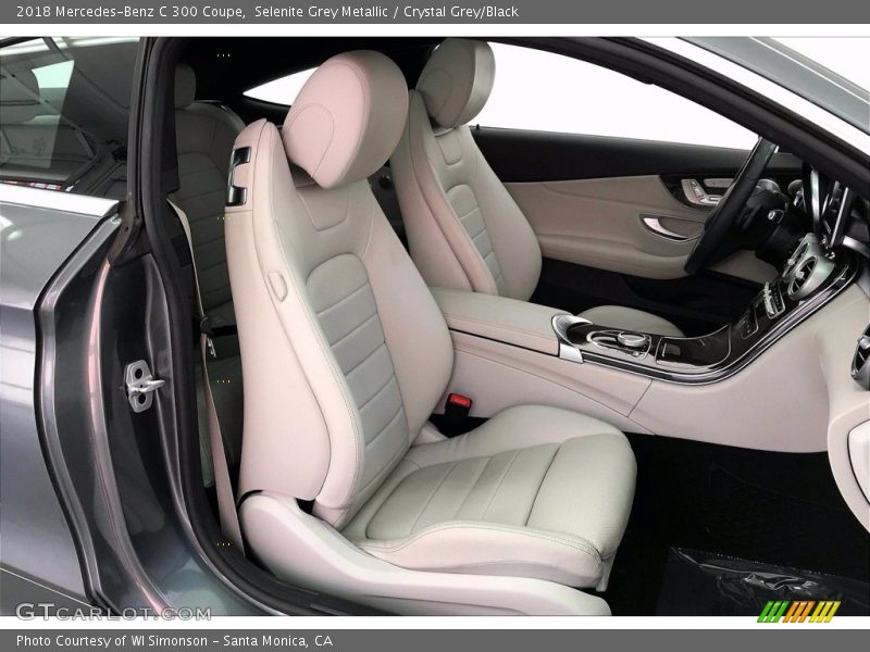 Selenite Grey Metallic / Crystal Grey/Black 2018 Mercedes-Benz C 300 Coupe