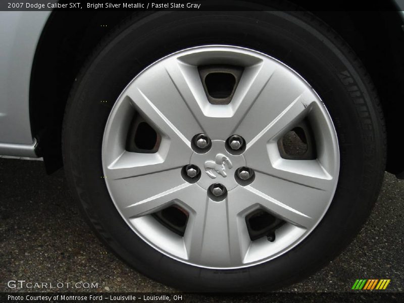Bright Silver Metallic / Pastel Slate Gray 2007 Dodge Caliber SXT
