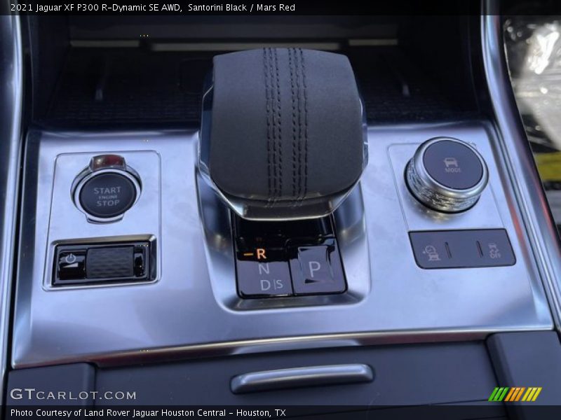 Santorini Black / Mars Red 2021 Jaguar XF P300 R-Dynamic SE AWD