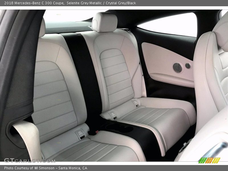 Selenite Grey Metallic / Crystal Grey/Black 2018 Mercedes-Benz C 300 Coupe
