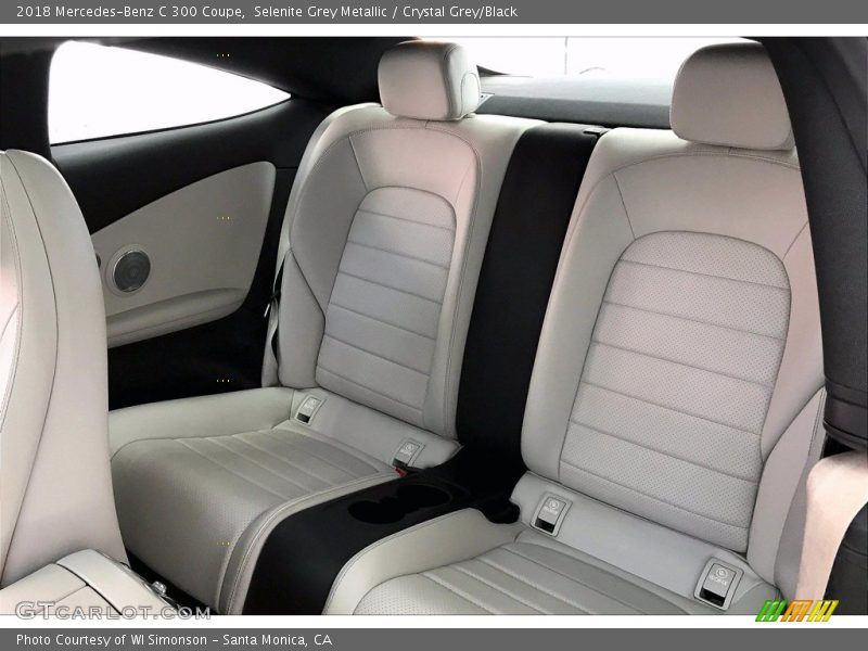 Selenite Grey Metallic / Crystal Grey/Black 2018 Mercedes-Benz C 300 Coupe