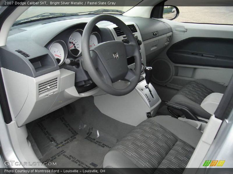 Bright Silver Metallic / Pastel Slate Gray 2007 Dodge Caliber SXT