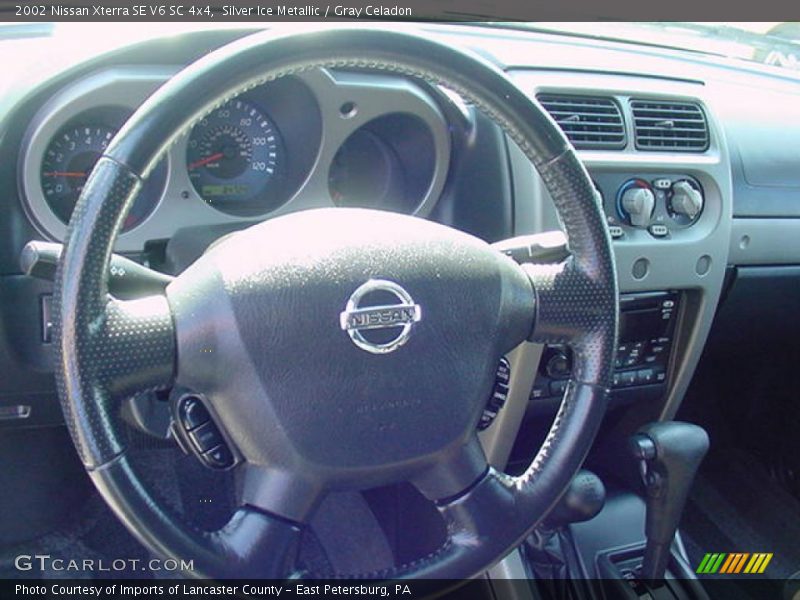 Silver Ice Metallic / Gray Celadon 2002 Nissan Xterra SE V6 SC 4x4