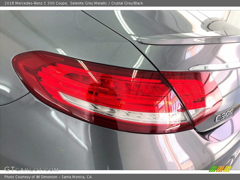 Selenite Grey Metallic / Crystal Grey/Black 2018 Mercedes-Benz C 300 Coupe