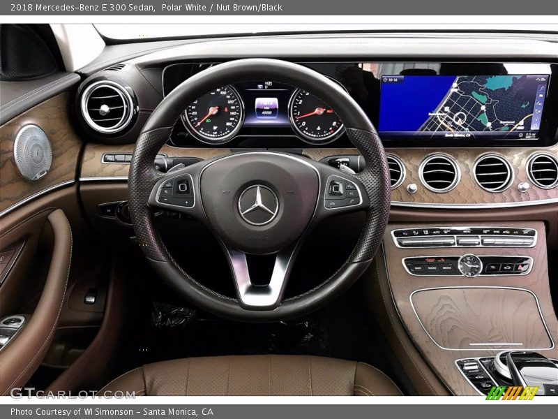 Dashboard of 2018 E 300 Sedan