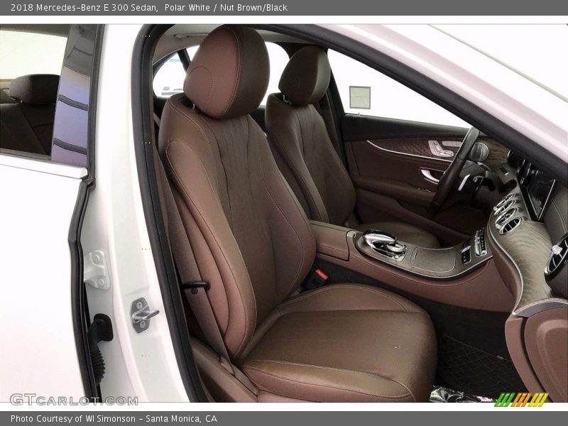 Front Seat of 2018 E 300 Sedan