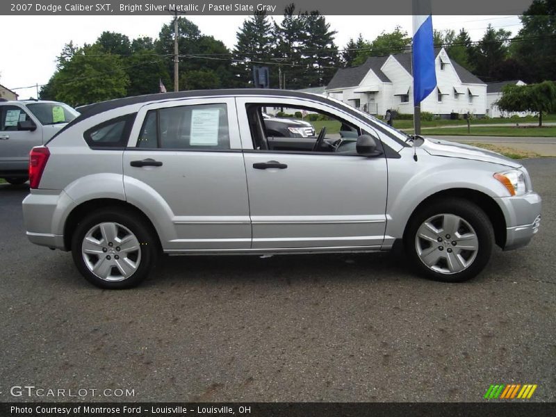 Bright Silver Metallic / Pastel Slate Gray 2007 Dodge Caliber SXT