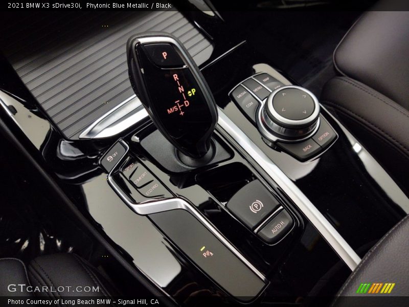 Phytonic Blue Metallic / Black 2021 BMW X3 sDrive30i
